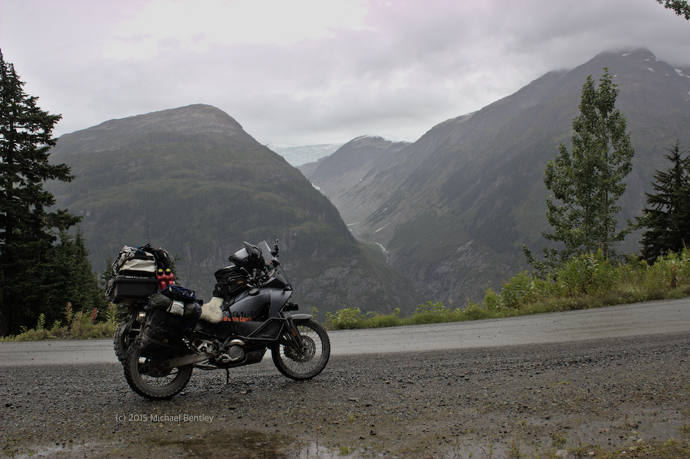 greasy roads in rainy weather